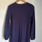 Tuckernuck  Pomander Place Double Knit Lennox Sweater Maxi Dress Navy XS Photo 7