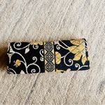 Vera Bradley Yellow Bird Brush & Pencil Cosmetic make up travel case Photo 3