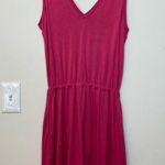 Sweaty Betty | Take It Easy Drop Waist Sleeveless Mini Dress Tayberry Pink XS/S Photo 10