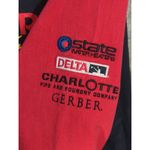 Ashley by 26 International VTG‎ Ashley Jacket Woman's Medium Mike White Racing Red Black NASCAR Lined Snap Photo 8