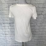 Socialite women XS scoopneck short sleeve top with cut out holes white Photo 9