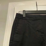 Boden Richmond Pants Cropped Ankle Pants Black Stretch Flat Front Pockets Size 4 Photo 1