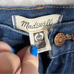 Madewell  Dark Wash High Rise Baggy Straight Jeans‎ Photo 3