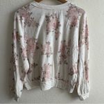 Alya  Pink White Floral Pajamas Long Sleeve And Pants Size Large Photo 2