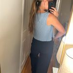 St. John  light baby blue knit cropped tank top! Photo 9