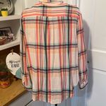 πππBOGOHO πππPlaid Button Down LS Shirt Orange Size undefined Photo 6