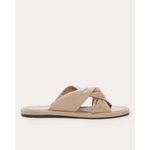 Everlane  The Day Twist Sandals in Warm Khaki 9 New Womens Slides flats Photo 2