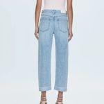 Pistola Kacey Mid Rise Cuffed Straight Jeans in Berkeley Photo 2