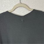 NWT European Culture Gray Stretch Scoop Neck Long Sleeves Tee Size XXL Photo 7