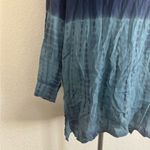 Boho Me Chic Ombre Navy and Light Blue Women's Tunic Photo 3