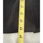 Old Navy  Dress Size XS Black Ribbed Knit Henley Button Front Minimalist Stretchy Photo 6