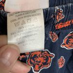 NFL Chicago Bears Pajama Pants Mens Medium Black‎ Orange  Photo 6