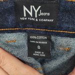 New York & Company NY Jeans Denim Skirt Dark Wash Size 8 NWT Vintage Blue Photo 5
