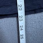 Talbots Shirt Womens SP Petite Navy Embroidered Cap Sleeve Cotton Casual Top Photo 7