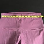 Lululemon Wunder Under Crop Roll Down Scallop Full On Luxtreme 24" Vintage Plum Photo 3