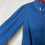 A Shirt Thing Baby Corduroy Peggy Shirt in Blue sz P XS Photo 7