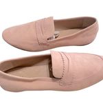 J. Jill Women's 10M Pink Slip On Penny Loafers Suede Moccasins Shoes Size 10 Photo 7