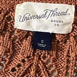 Universal Threads Universal Thread Knitted Sweater Rust/White Size Small Photo 11