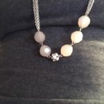 Maurice's NWOT Stunning Beaded Silver Necklace Photo 1