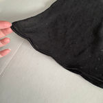 ZARA Women's Black Sheer Polka Dot Scalloped Cami Slip M Photo 4