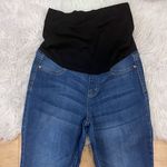 Celebrity Pink blue skinny maternity jeans M Photo 1