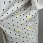 The Kooples  White Eyelet Short Sleeve Top Photo 4