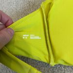 Aerie NWT  Twist Bandeau Bikini Top Women's Bright Green Surf Strapless Size M Photo 7