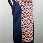 Target The Webster Miami  Shift Dress 14 Sleeveless Lightweight Navy Coral Photo 13