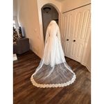 Vintage 60's 70's Victorian Lace Prairie Cottage Wedding Gown Dress High Neck Size undefined Photo 6
