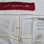 Levis Vintage Boot Cut 565 White Denim Wide Leg Jeans Women Sz 10M / 30W Photo 3