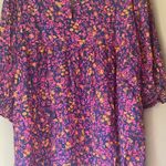 Terra & Sky  Blue / Purple / Pink Blouse 1/2 Sleeve Size 2X Photo 10
