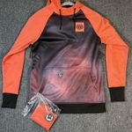 NWT 686 Bonded Fleece Pullover Hoodie Coral Black Women's XS Water Repellent Orange Photo 0