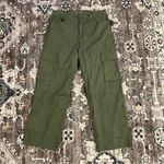Kut From The Kloth Sage Green Cargo wide leg Trousers Photo 1