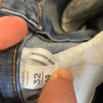 Loft Jeans 14/32 More Shine Less Shade Sun Embroidered Modern Skinny Wide Hem Photo 3