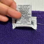 Bonworth  Vintage Purple Women's Sweater with Fashion Motifs Photo 4