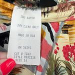 Vintage Options Belrose guitar floral flower made in the USA colorful art sz 16 Photo 8