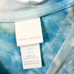 H&M  Small Top Handmade Blue Tie Dye Short Sleeve Crew Neck T-Shirt Festival 474 Photo 10