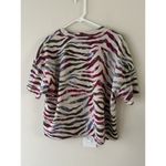 secret treasures  Striped Print Pajamas 3pc Set  Top Sz 12-14 Bottom  Sz 18-20W Photo 1