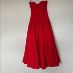 House Of CB ‎ 'Lady' Scarlet Strapless Midi Dress NWOT Size S A-C Photo 6