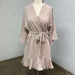 Birdy Grey  Kenny Ruffle Robe in Champage Photo 1