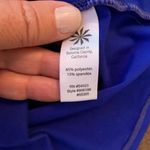 Athleta  Royal Blue active long sleeve pullover Malibu Hike Half zip Top Size XS Photo 9