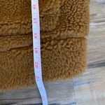 Thread and Supply  Womens Long Sleeve Full Zip Sherpa Teddy Fleece Jacket Small Photo 5