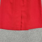 Karen Scott Vintage Womens Suit 8 Red Black Piping Single Button Jacket Skirt Photo 4