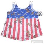Realtree Patriotic Tank Top Tee American Stars Stripes Flag Sleeveless Size XXL Photo 0