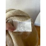 Vintage 90s Pioneer Wear Cream Metallic Gold Horse Applique Crewneck Sweater Size M Photo 2