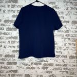 FIGS | women navy blue scrub top Photo 8