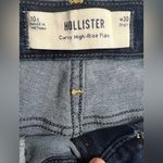Hollister Curvy high-rise Dark Wash Flare Jeans Photo 11
