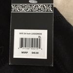 Beverly Hills Polo Club Beverly Hills Polo 24" Black Leggings w Pocket XL Photo 2