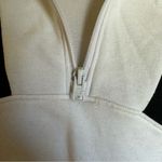 Hollister  Women Size X small Half Zip Cropped Top Black Gray Long Sleeve Sweater Photo 5