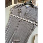 James Perse Standard  Short Sleeve Henley Midi Dress Size 1/ US S Photo 6